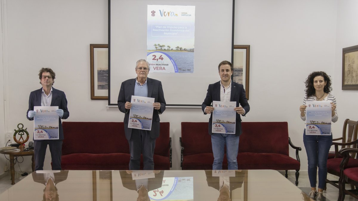 Presentación del plan \'Vera Impulsa\'.