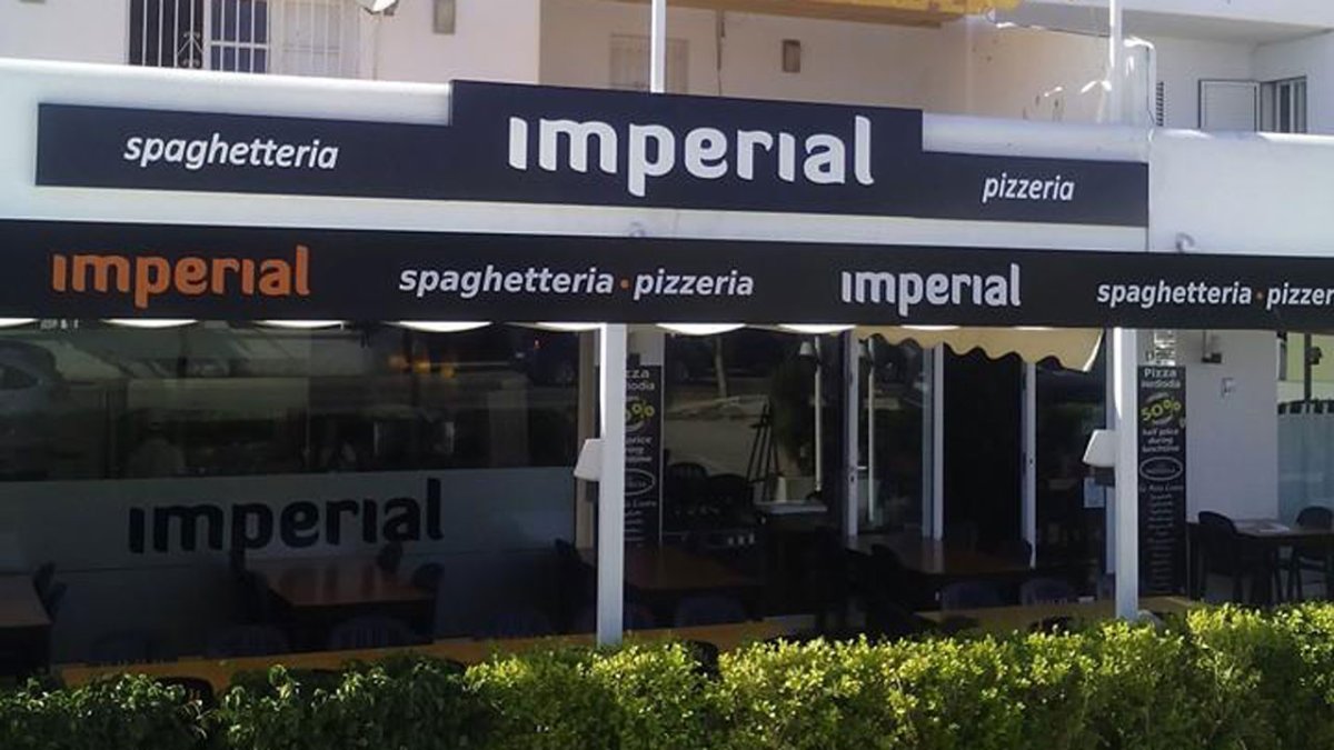 La mítica Pizzeria Imperial de Mojácar.