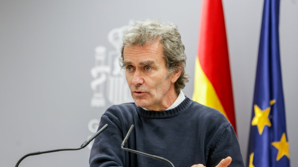 Fernando Simón, director del Centro de Coordinación de Alertas y Emergencias Sanitarias.