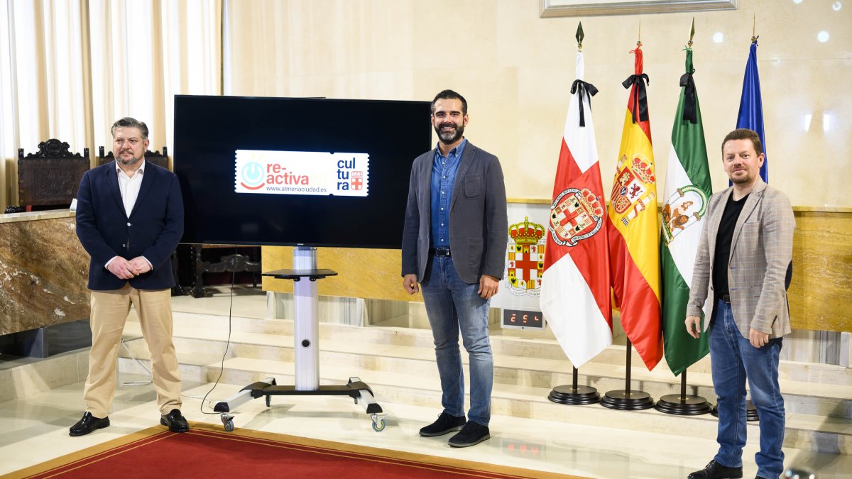 Presentación del circuito ‘Re-Activa Cultura20’ el pasado mes de mayo.