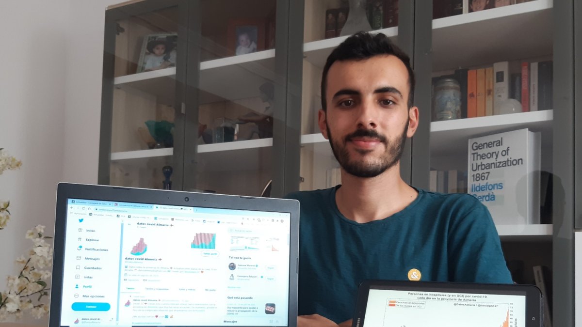 Daniel Plaza, de 21 años, estudia Ingeniería Civil en la Politécnica de Cataluña.
