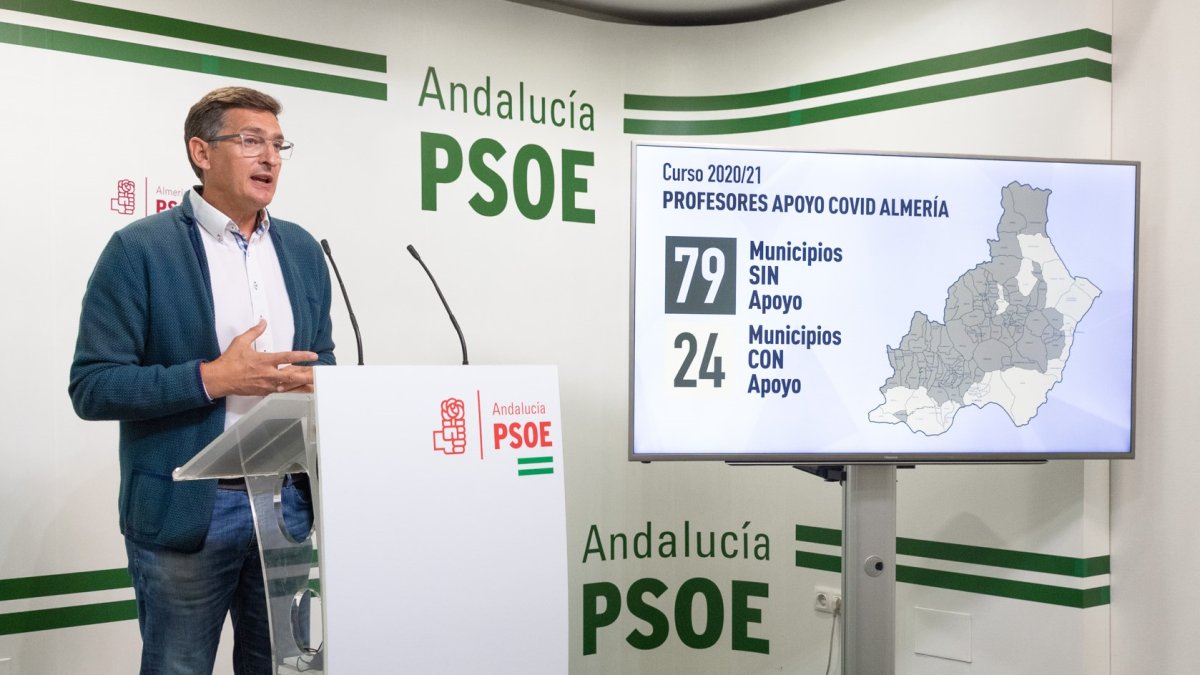 José Luis Sánchez Teruel, en la mañana de este lunes.