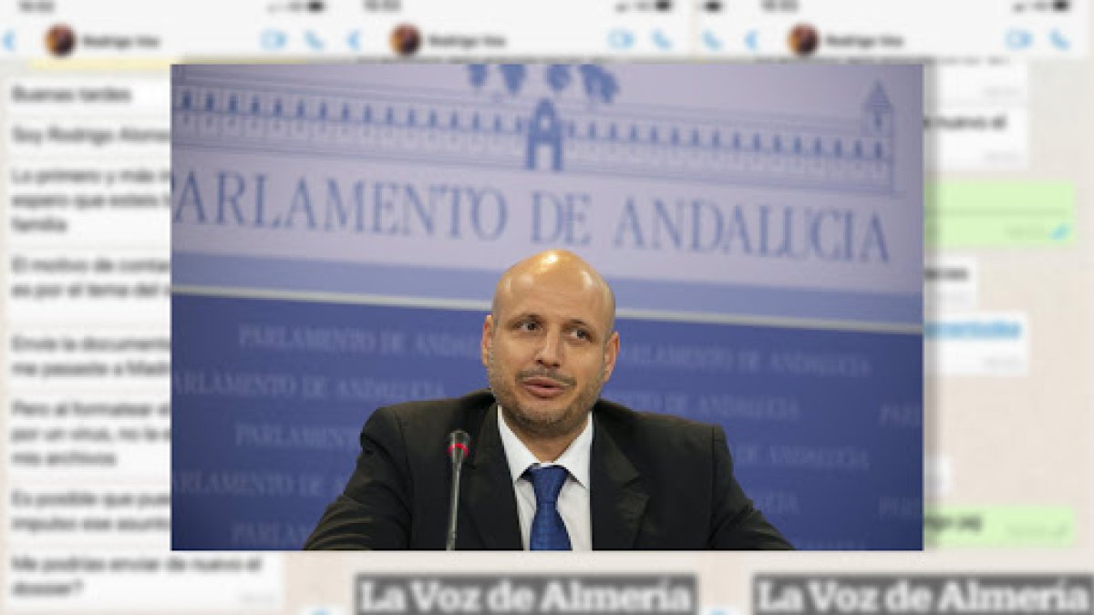 Rodrigo Alonso, presidente de Vox en Almería.