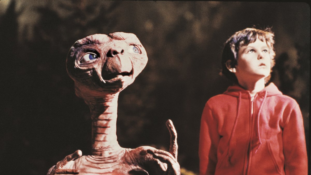 \'E.T., el extraterrestre\' (Steven Spielberg, 1982).