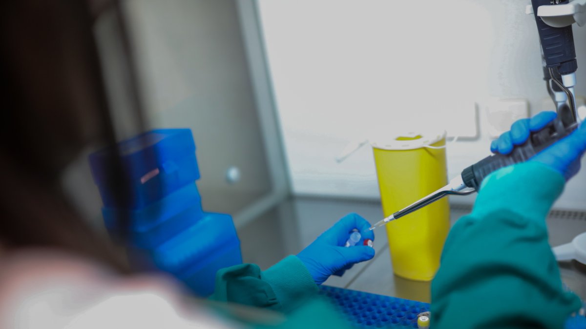 Pruebas para la detección del coronavirus, que ya ha dejado en Almería 100 fallecidos.
