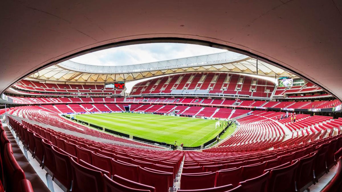 El Almería visitará el Wanda Metropolitano este sábado.