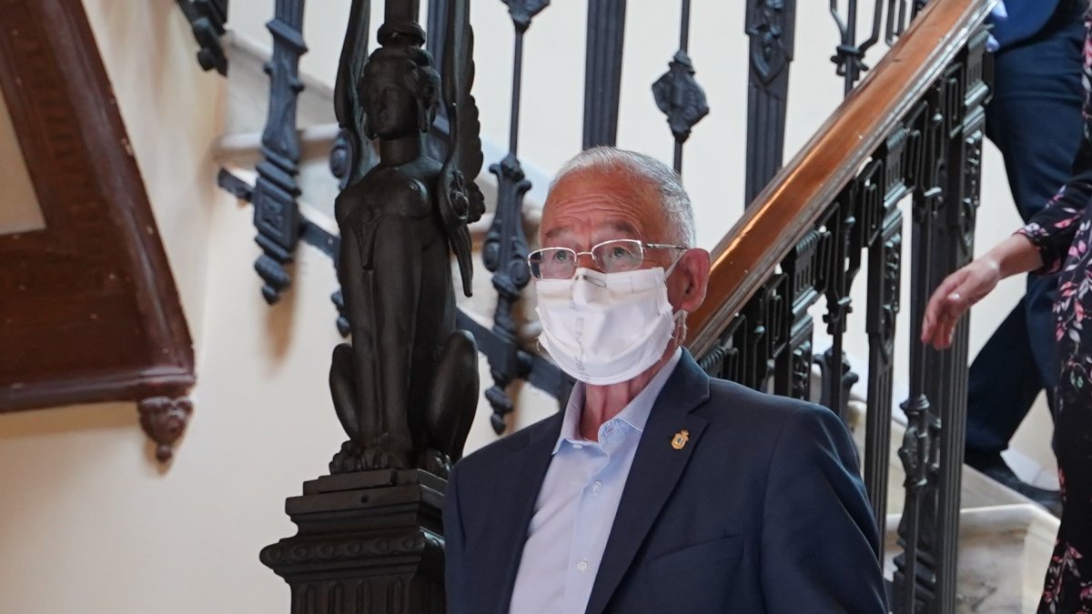 Gabriel Amat, alcalde de Roquetas de Mar y presidente del PP de Almería.