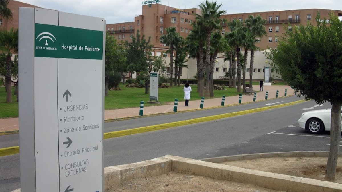 Hospital de Poniente, en El Ejido.
