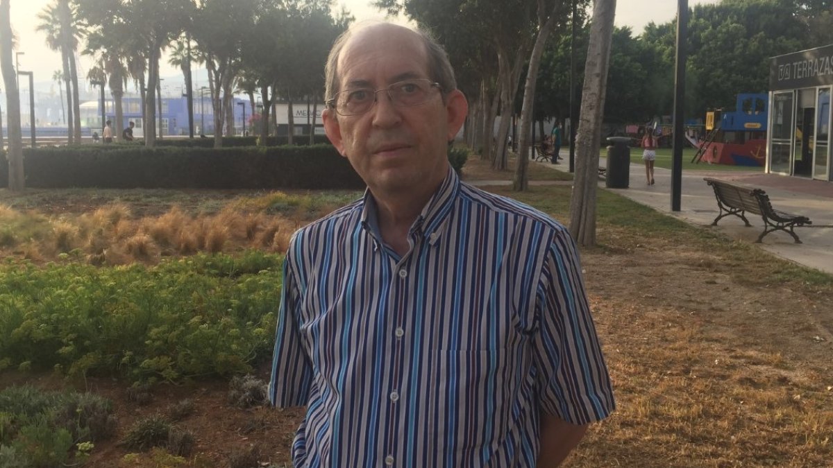 Ramón Fernández Miranda en las Almadrabillas.