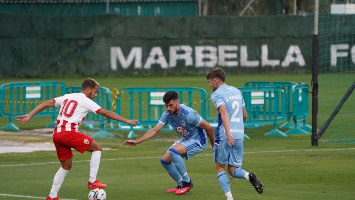 Fran Villalba quiere ser protagonista en el Almería.