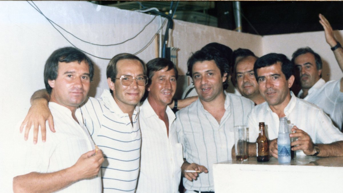 Las casetas se convirtieron en los motores de la Feria de Almería en los años ochenta.