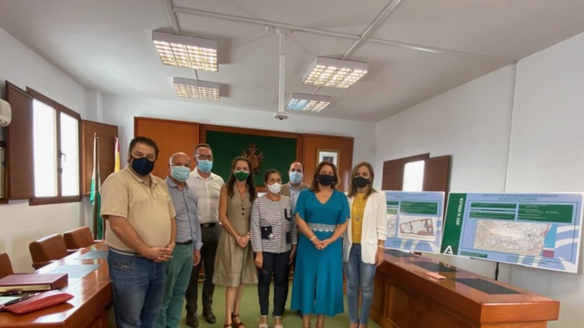 Presentación del proyecto en el Ayuntamiento de Mojácar.