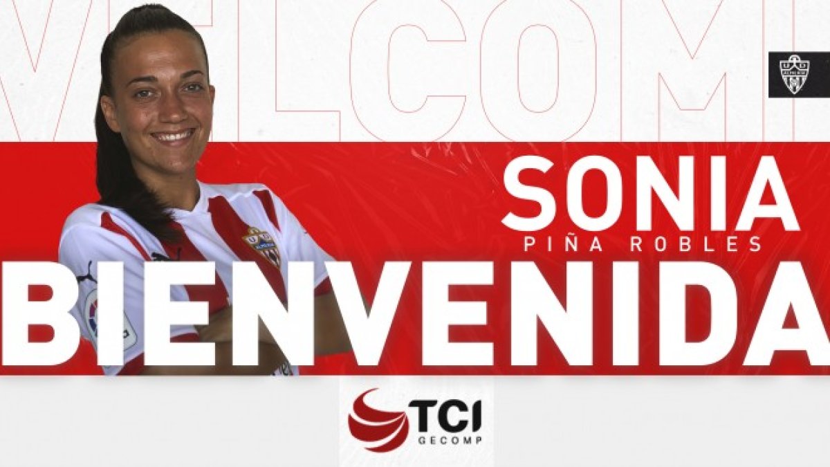Sonia se incorpora a la disciplina del Almería.