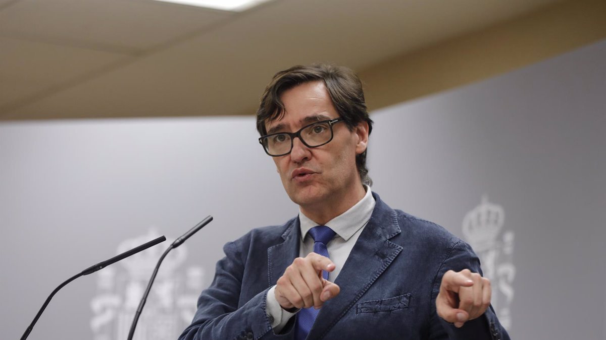 El ministro de Sanidad, Salvador Illa, en una imagen de archivo.