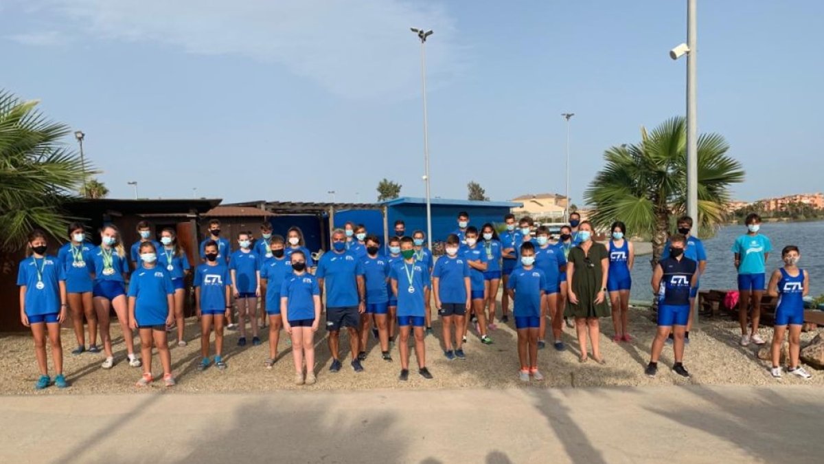 Éxito para el Club Tiempo Libre de Remo El Ejido.