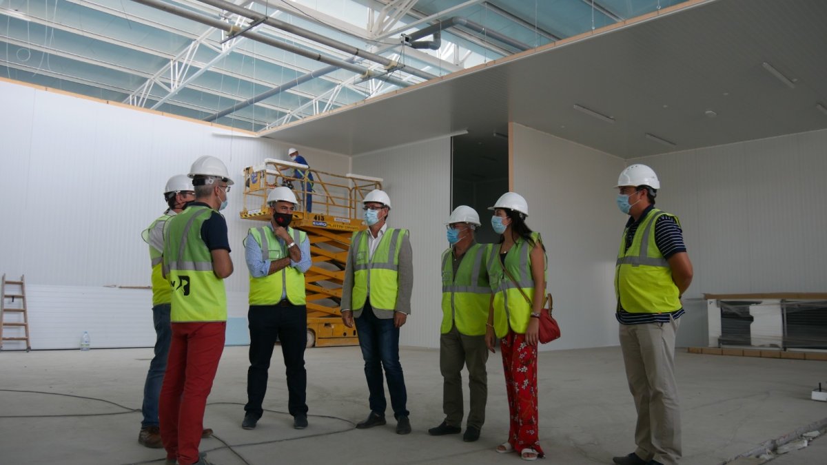 Esta semana hubo una visita a las instalaciones para comprobar el estado actual.