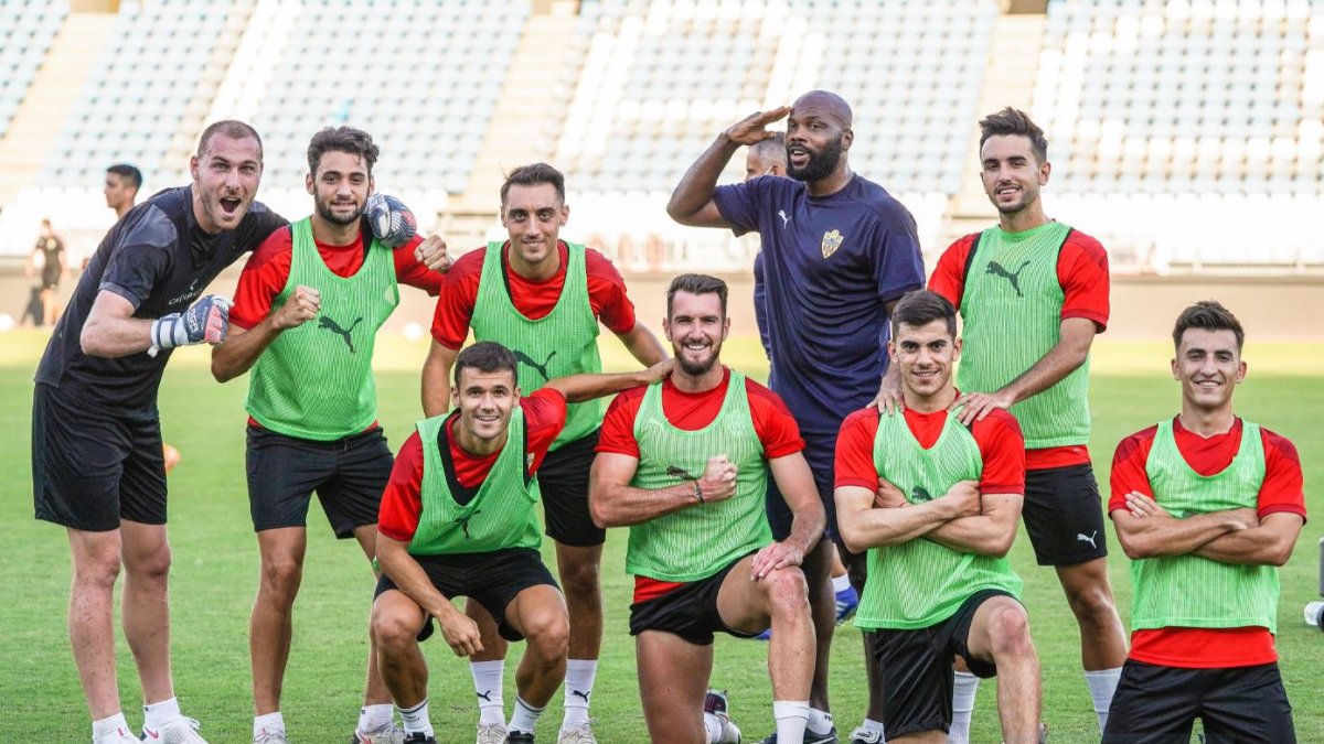Hay mucha juventud y alegría en este nuevo Almería.