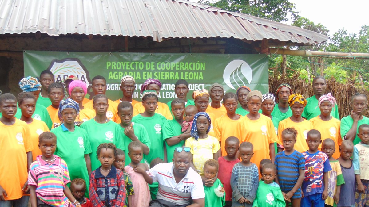 El “Proyecto MADINA”, es una iniciativa sin ánimo de lucro que tiene como objetivo la producción de arroz en una aldea de Sierra Leona.