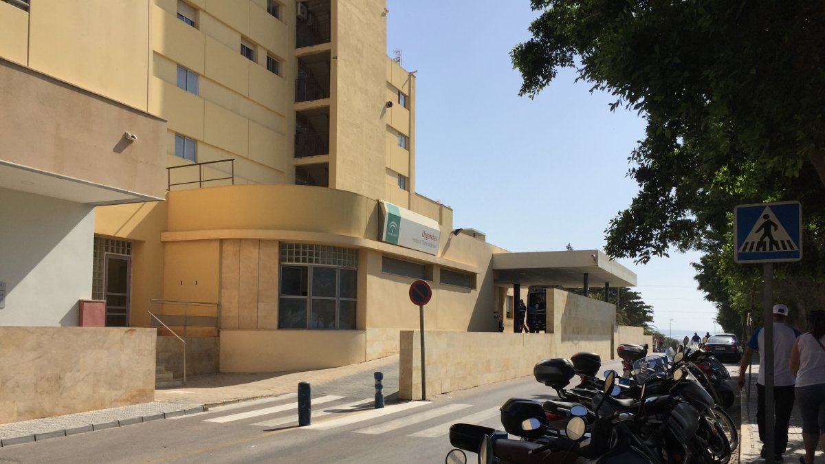 Acceso de Urgencias a Torrecárdenas