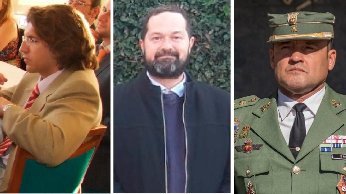 Benito Gálvez, José Aranda y Víctor Bados