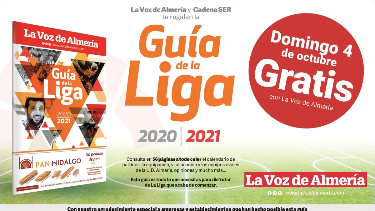 Este domingo consigue con LA VOZ la Guía de la Liga.