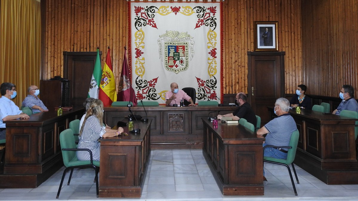 Salón de plenos de Huércal-Overa.