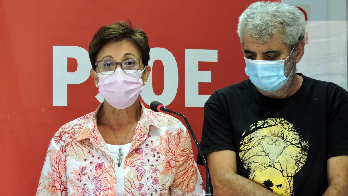 Adriana Valverde y Eusebio Villanueva.