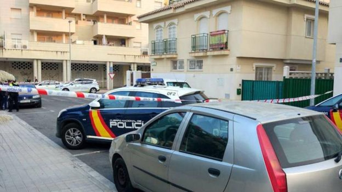 Imagen de archivo de la intervención policial tras el tiroteo en La Cañada en 2017.