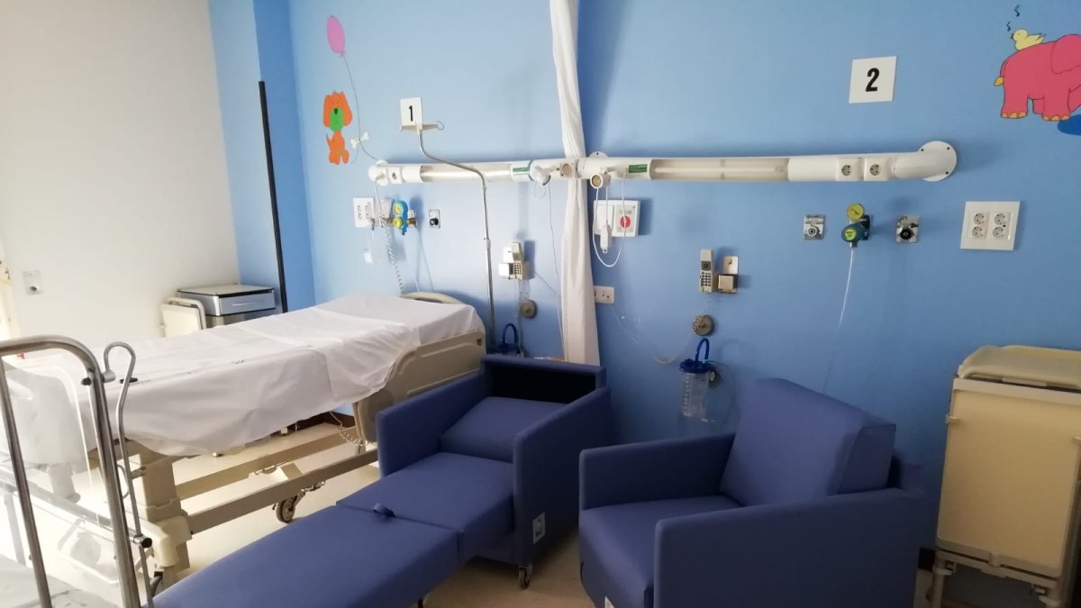 Estos sillones se transforman en cama para facilitar el descanso.