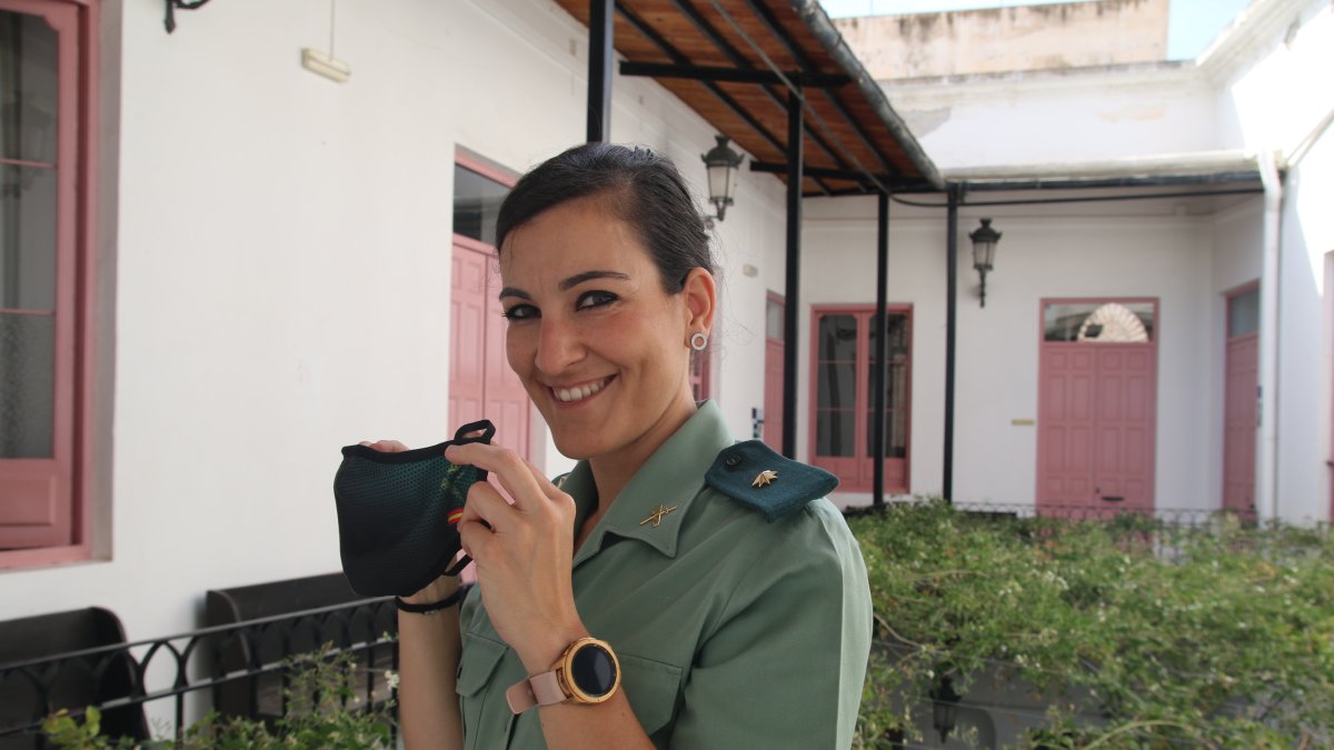 Adriana Tostón, en la UNED