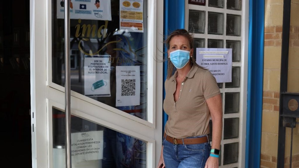 La concejal de Deportes, María José Martín.