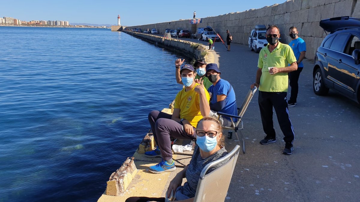 La competición se celebró en el camino del faro.