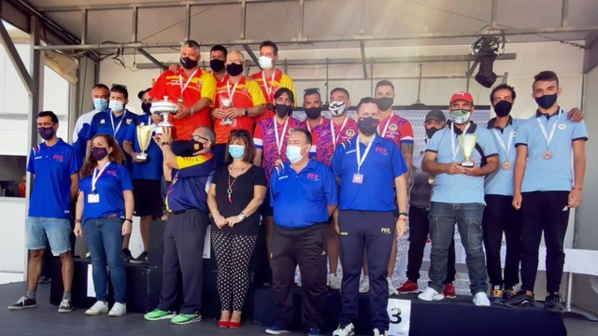 El cuadro de honor del Campeonato de España.