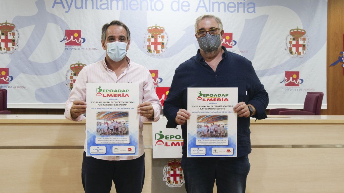 Juanjo Segura y José Carlos Tejada en la presentación.