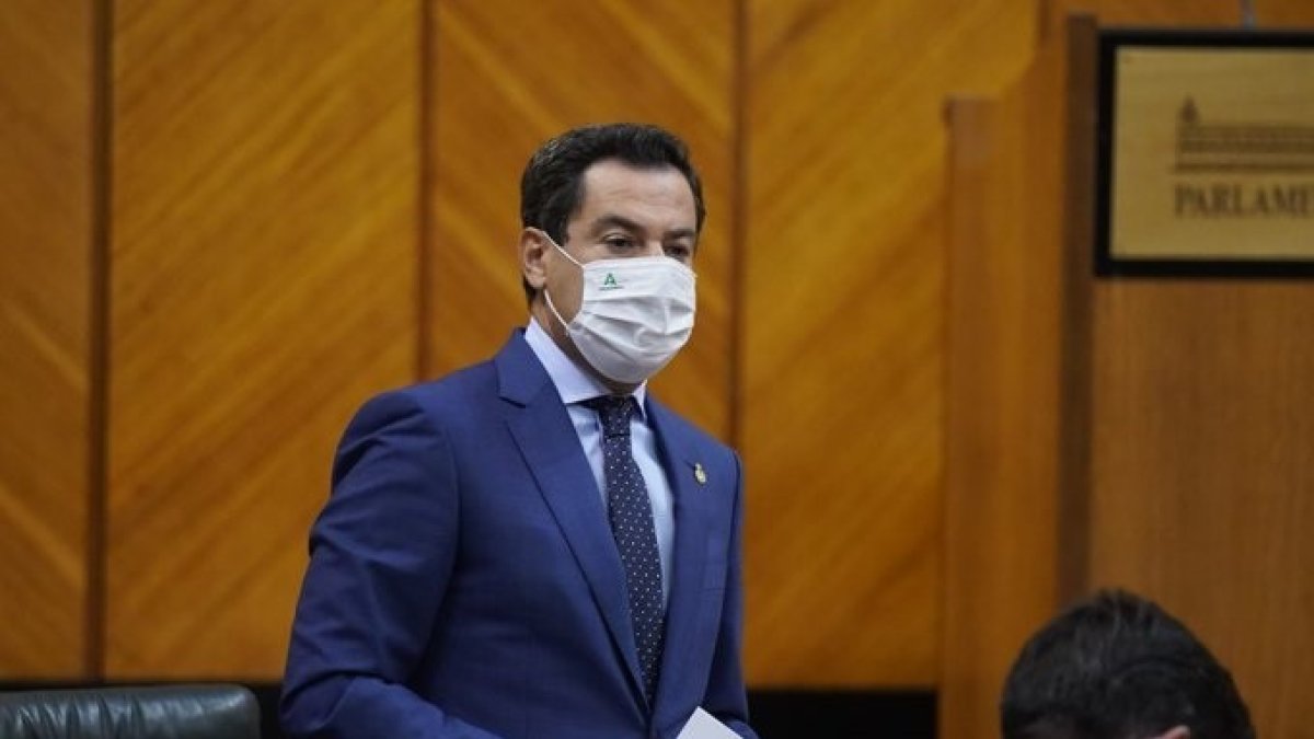 El presidente de la Junta, Juan Manuel Moreno.