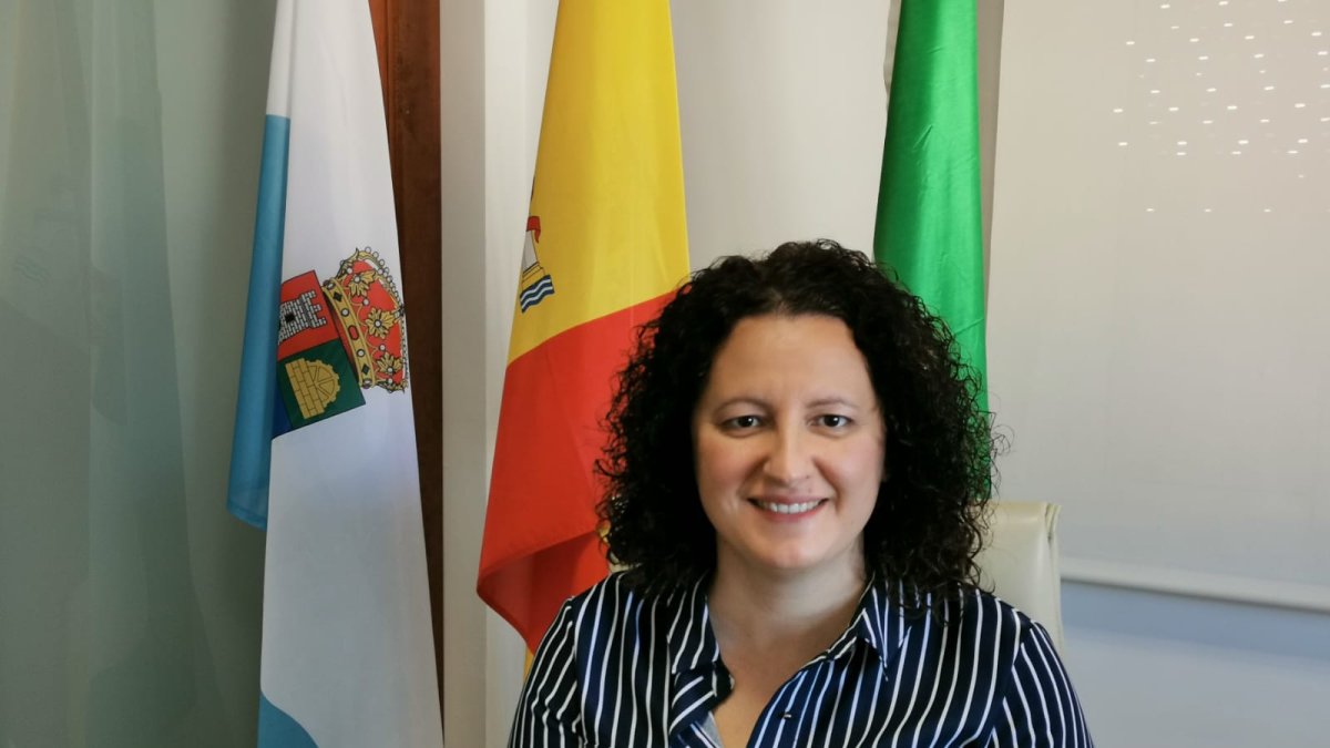 Alcaldesa de Balanegra, Nuria Rodríguez.