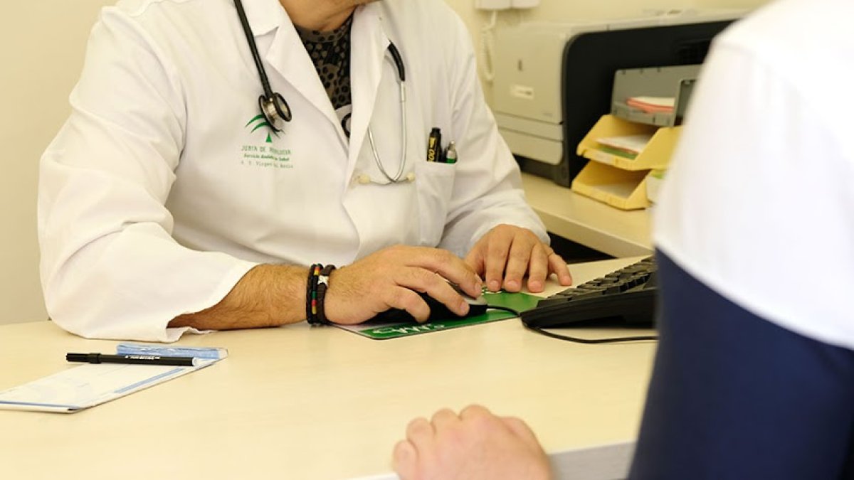 Imagen de archivo de una consulta.