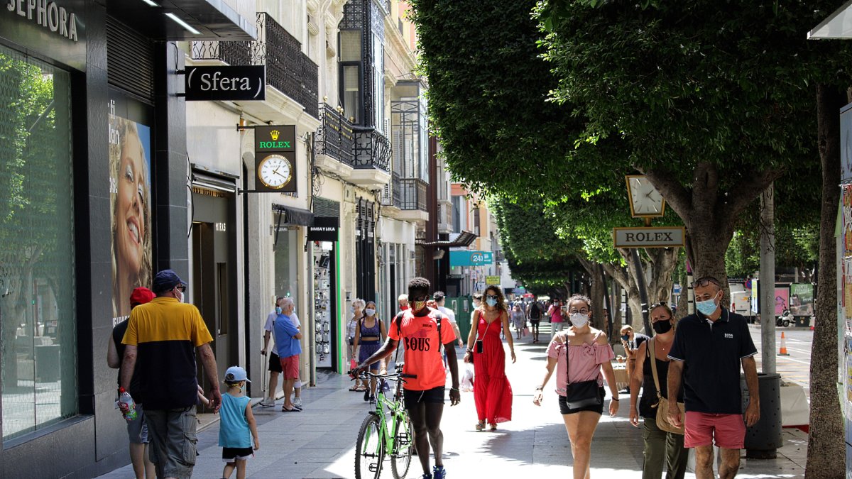 La incidencia del coronavirus sigue mejorando en Almería.