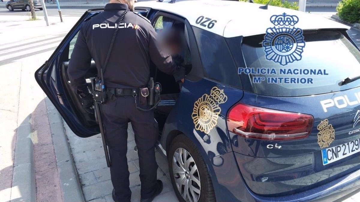 Imagen de archivo de una detención policial.