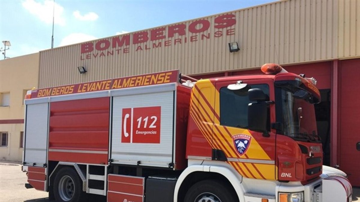 Camión de los Bomberos del Levante.