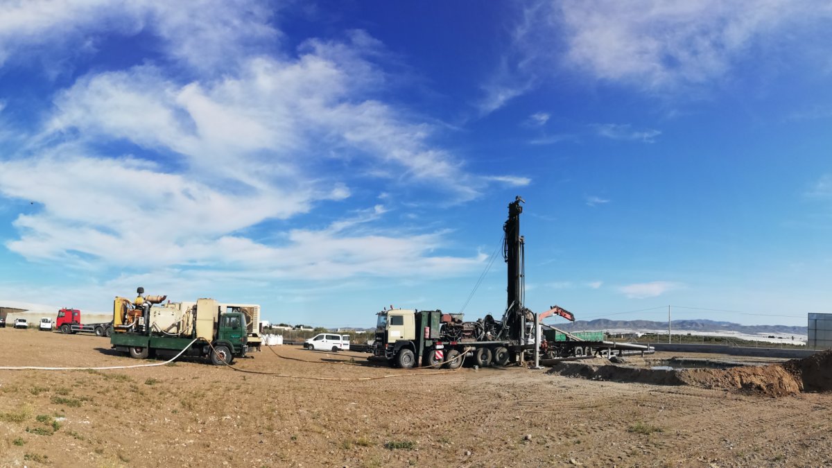 Equipo de perforación.