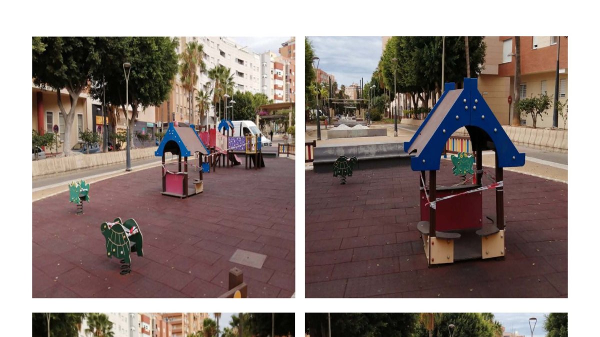 La zona infantil de juegos de la Rambla Amatisteros se ampliará.