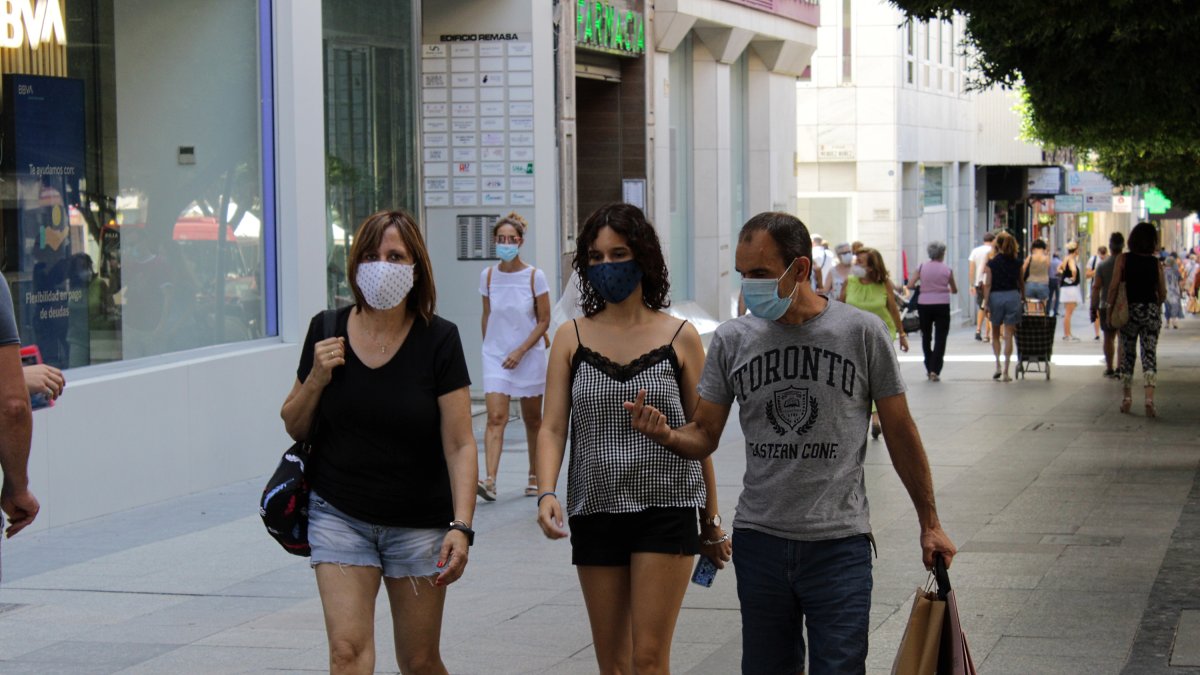Almería vuelve a las cifras del verano.
