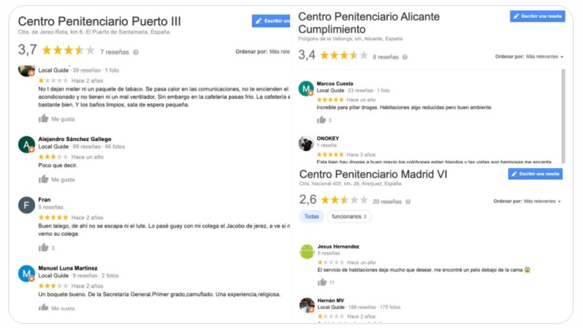 imagen compartida por el usuario de Twitter Benito Olmo.