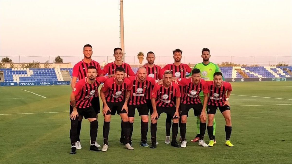 Alineación del equipo la pasada temporada.