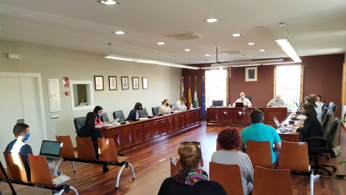Pleno del Ayuntamiento de Huércal de Almería.