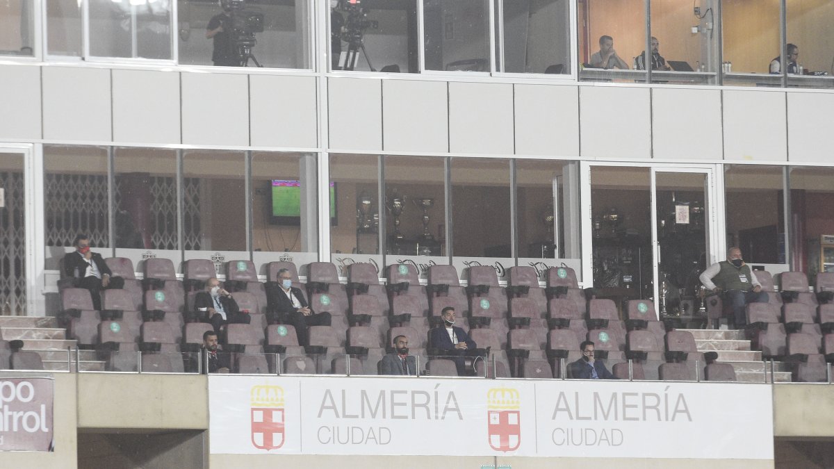 El palco.