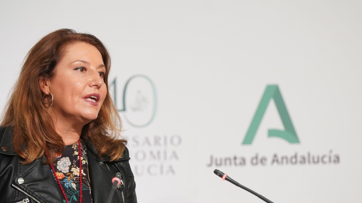 La consejera de Agricultura, Ganadería, Pesca y Desarrollo Sostenible.