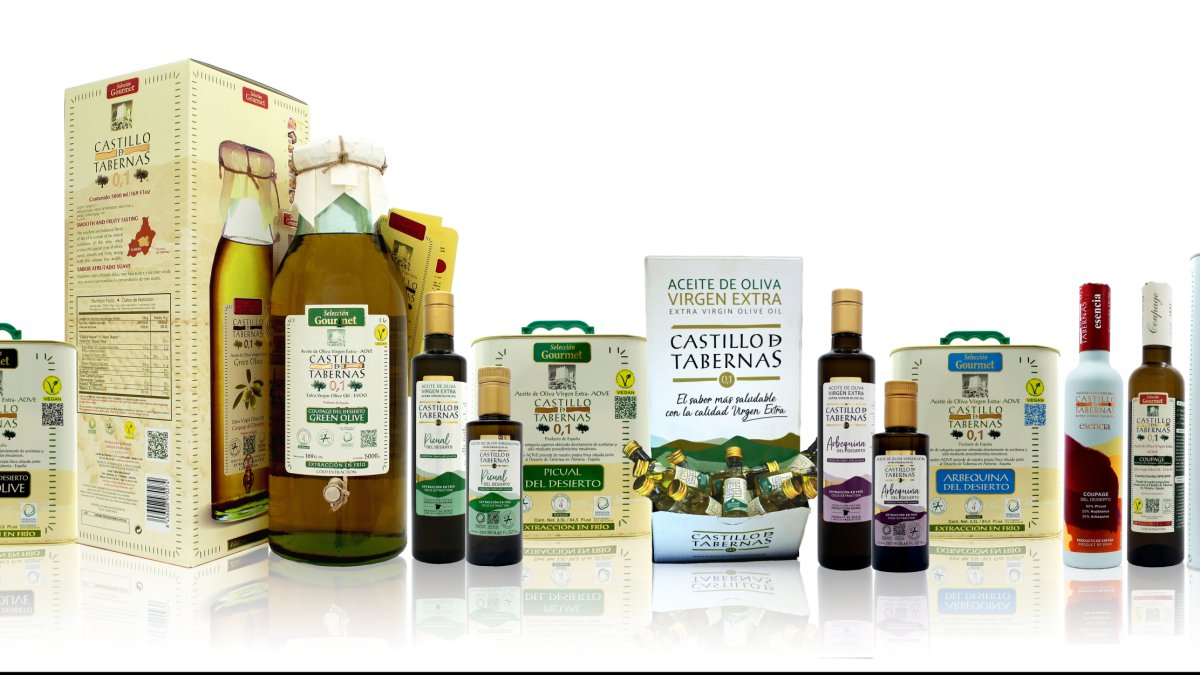 Castillo de Tabernas recuerda que dos cucharadas de aceite refuerzan el sistema inmunológico.
