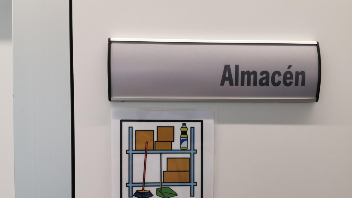 Uno de los pictogramas instalados en Torrecárdenas.